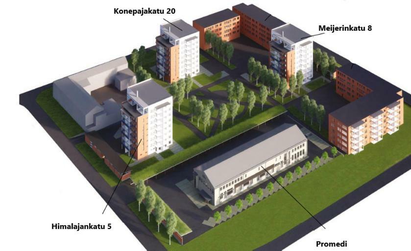 Pro Apartments 2 Vaasa Exterior foto